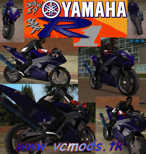 罪恶都市摩托车MOD-Yamaha YZF R1